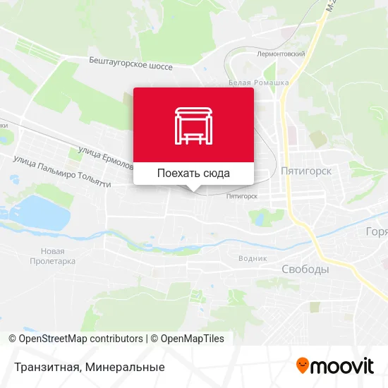 Карта Транзитная