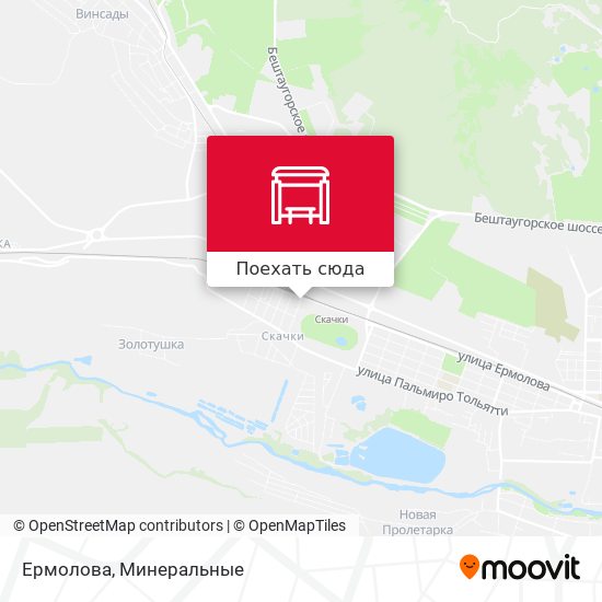 Карта Ермолова