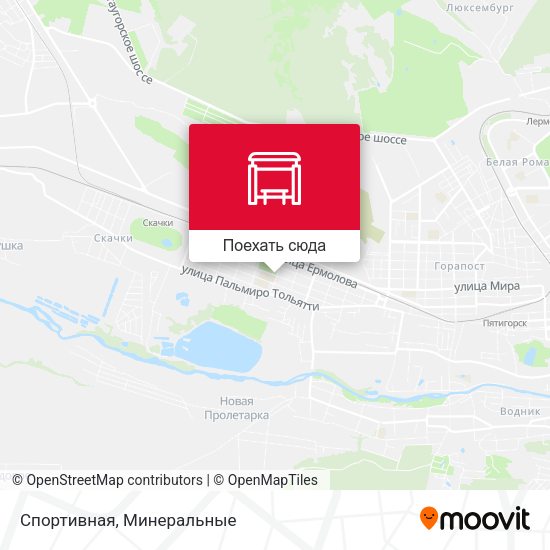 Карта Спортивная