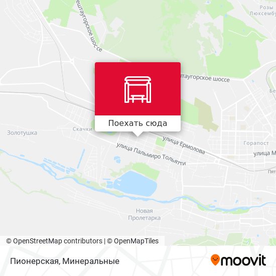 Карта Пионерская