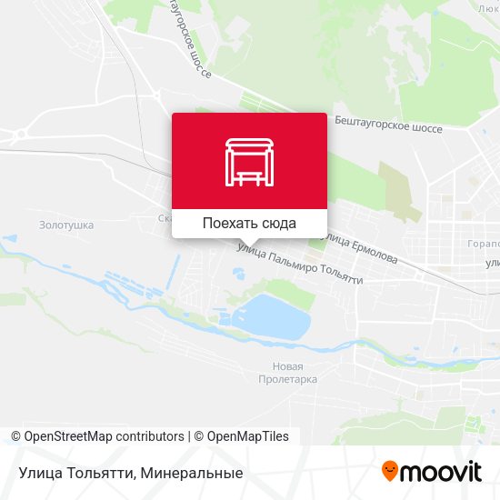 Карта Улица Тольятти