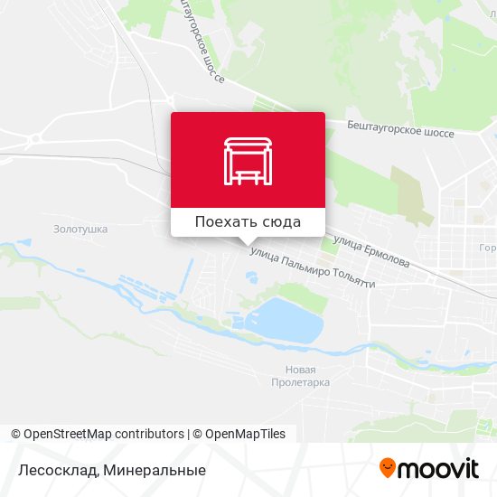 Карта Лесосклад