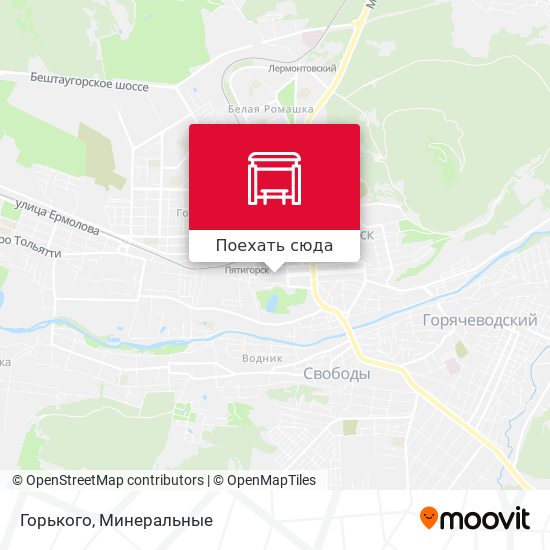 Карта Горького