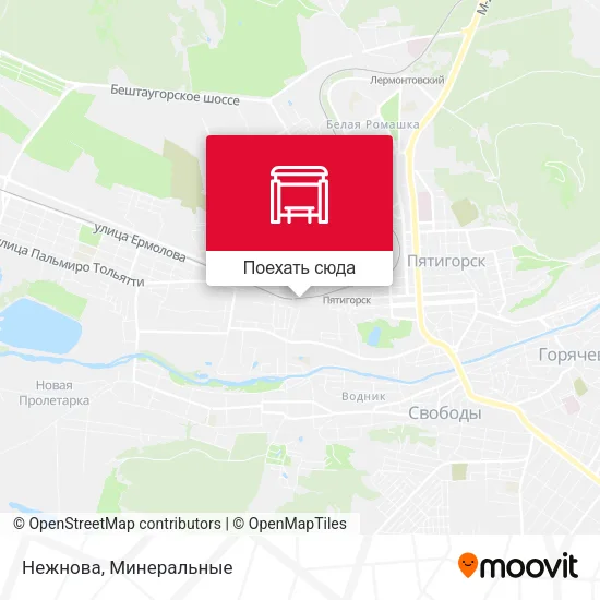 Карта Нежнова