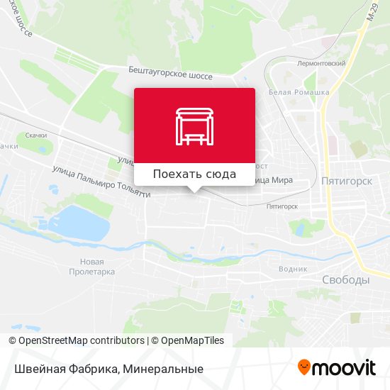 Карта Швейная Фабрика