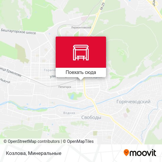Карта Козлова