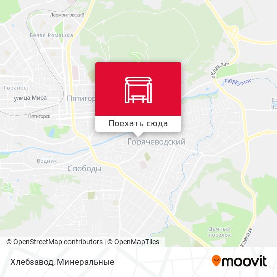 Карта Хлебзавод