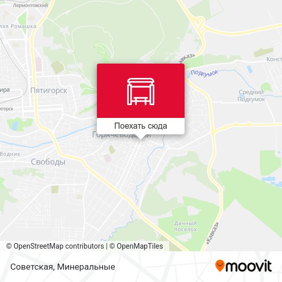 Карта Советская