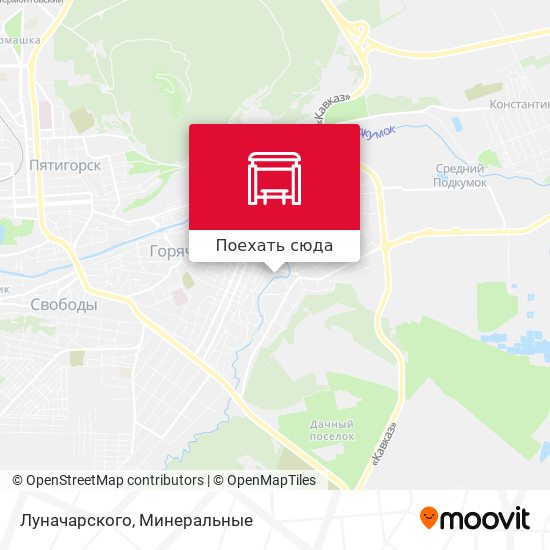 Карта Луначарского