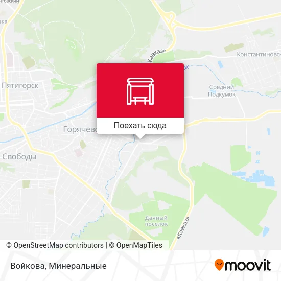 Карта Войкова