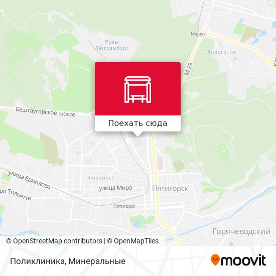 Карта Поликлиника