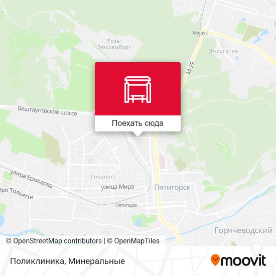 Карта Поликлиника