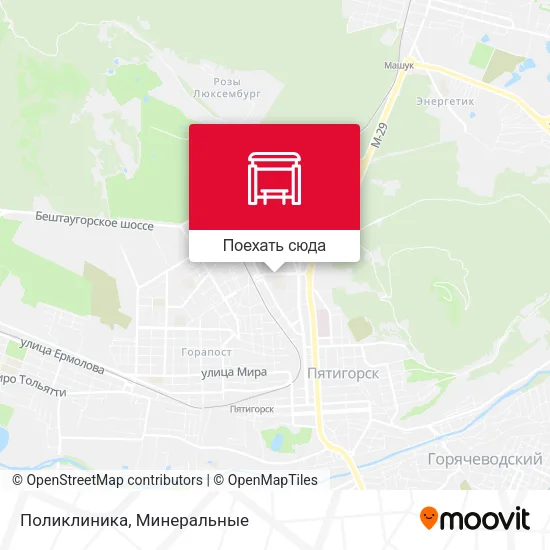 Карта Поликлиника