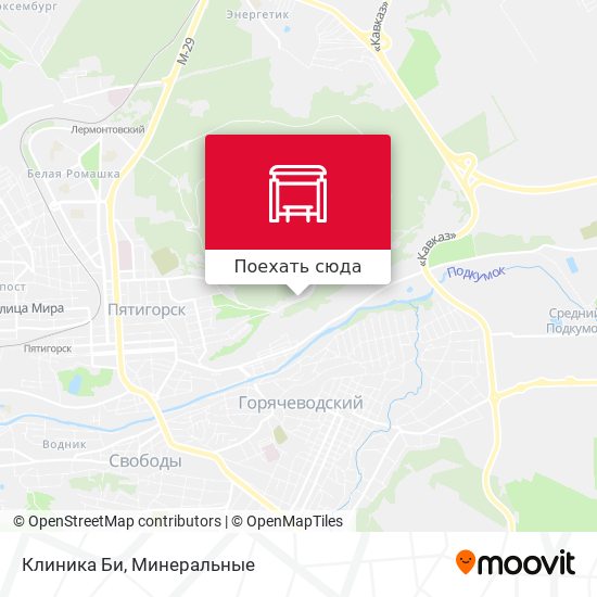 Карта Клиника Би