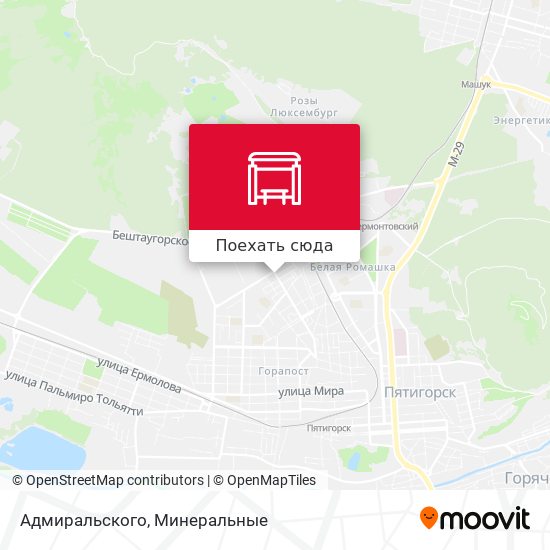 Карта Адмиральского