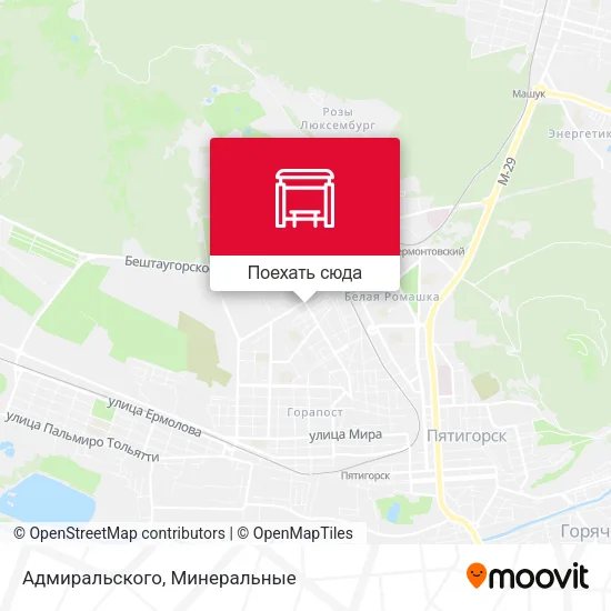 Карта Адмиральского