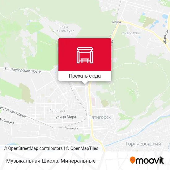 Карта Музыкальная Школа