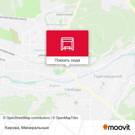 Карта Кирова