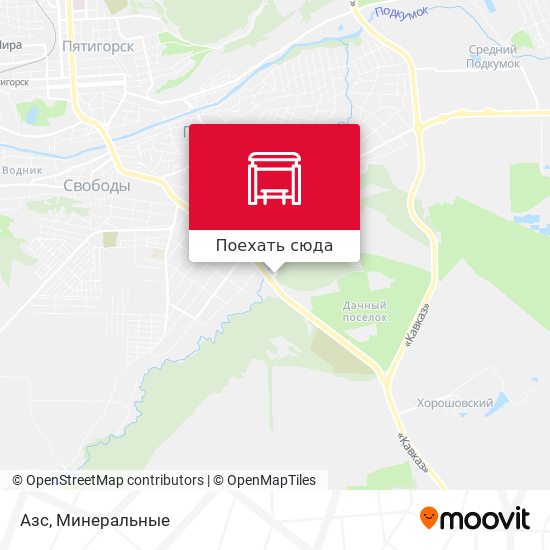 Карта Азс