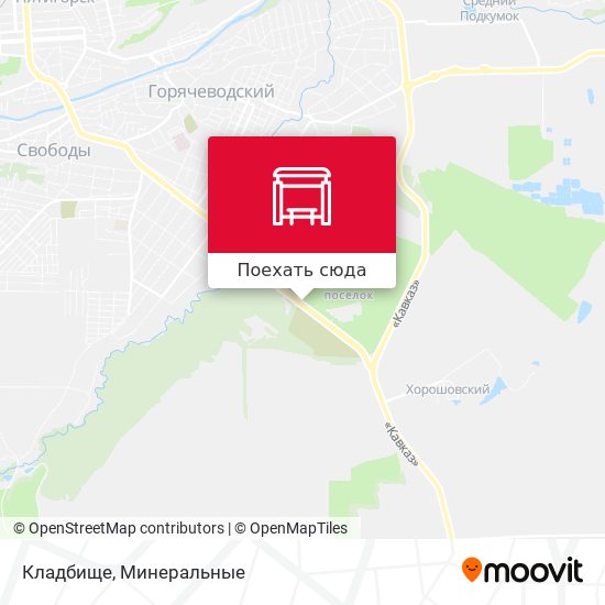 Карта Кладбище
