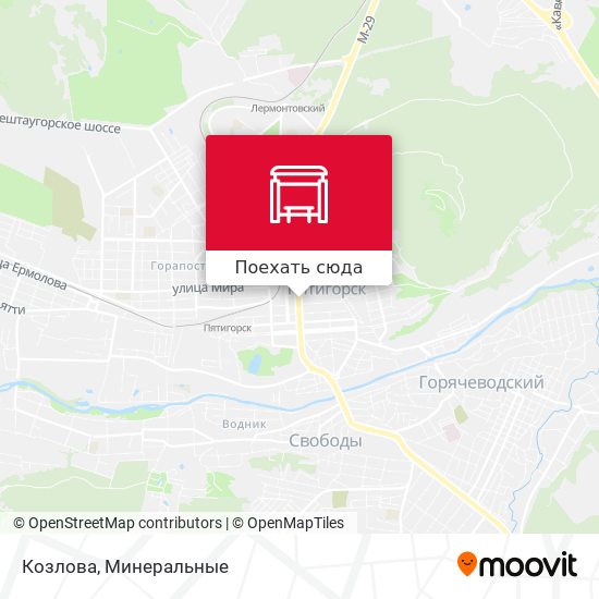 Карта Козлова