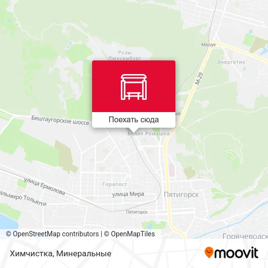 Карта Химчистка