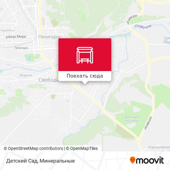Карта Детский Сад