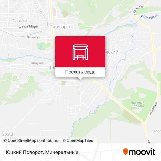 Карта Юцкий Поворот