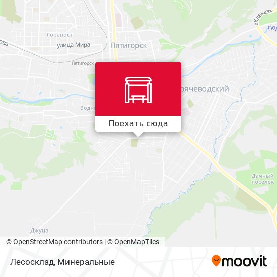 Карта Лесосклад