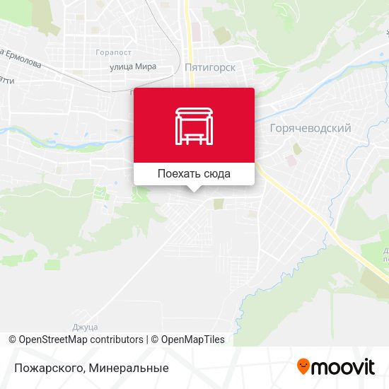Карта Пожарского