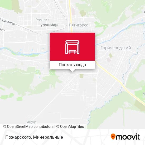 Карта Пожарского