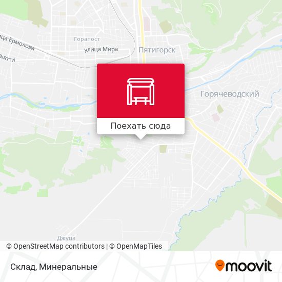 Карта Склад