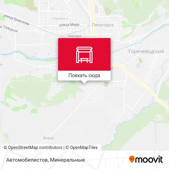 Карта Автомобилистов
