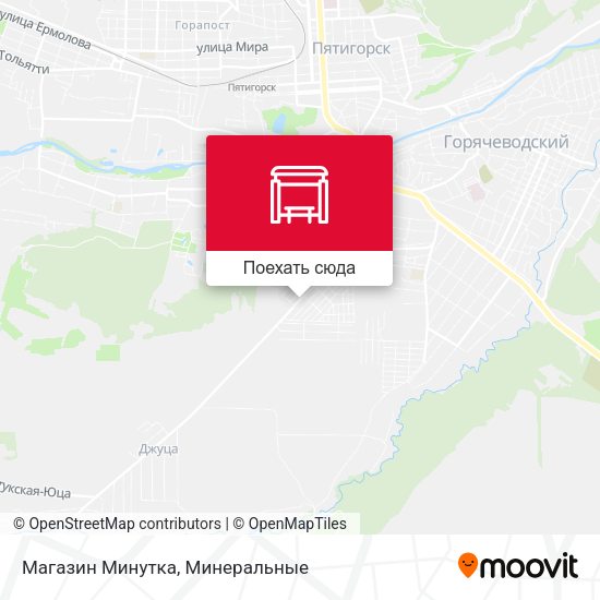 Карта Магазин Минутка