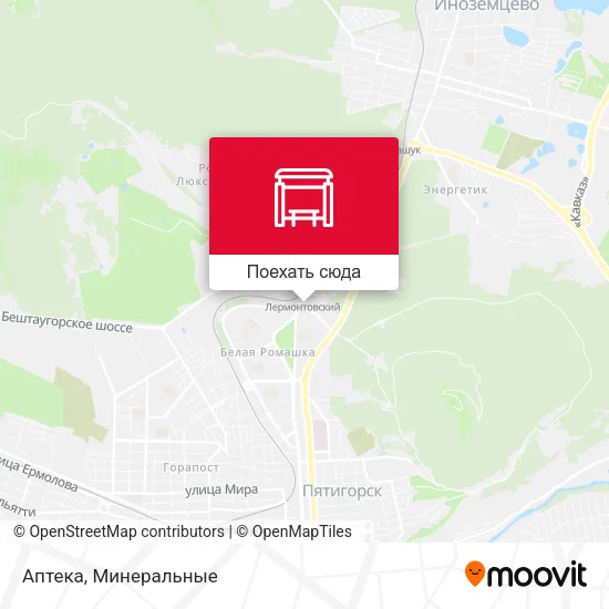 Карта Аптека