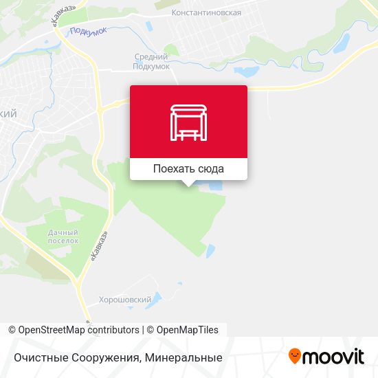 Карта Очистные Сооружения