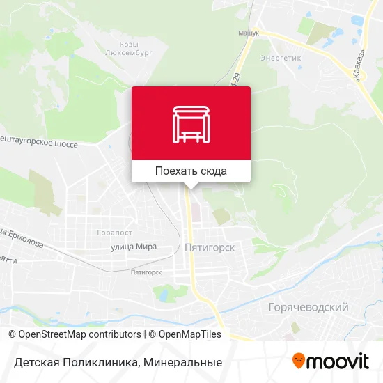 Карта Детская Поликлиника