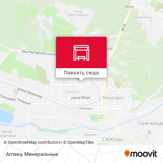 Карта Аптека