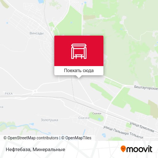 Карта Нефтебаза