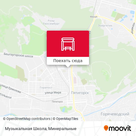 Карта Музыкальная Школа