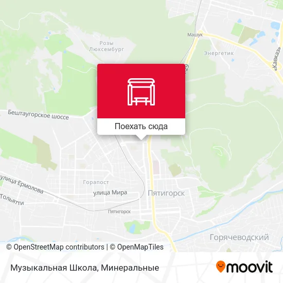 Карта Музыкальная Школа
