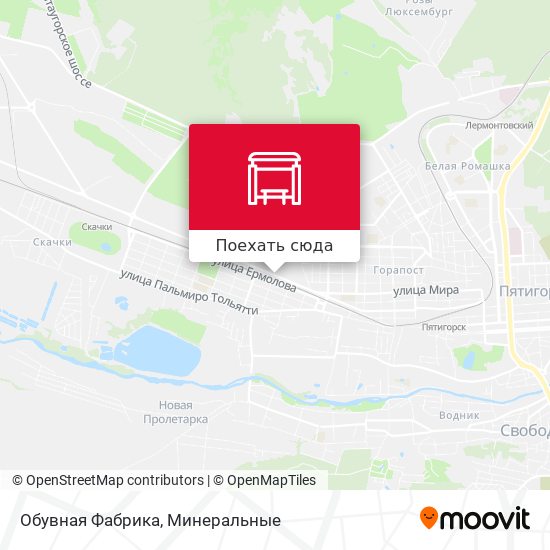 Карта Обувная Фабрика