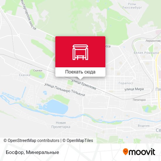 Карта Босфор