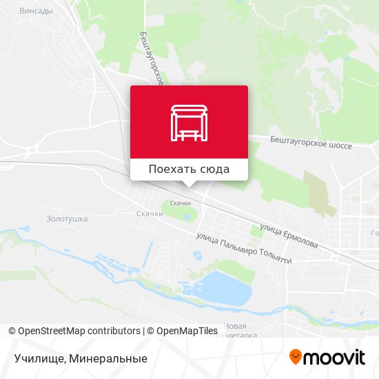 Карта Училище