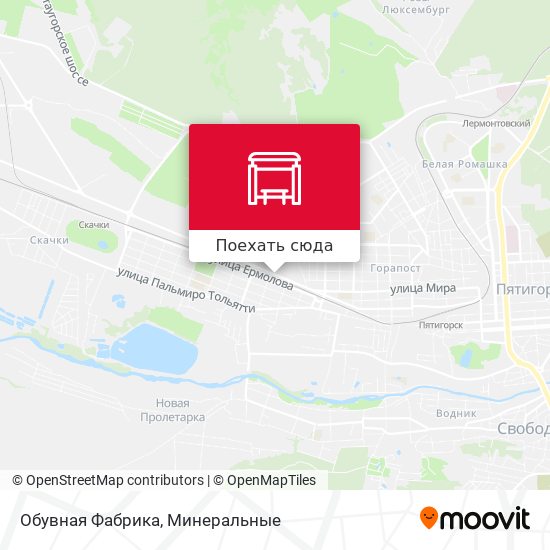 Карта Обувная Фабрика