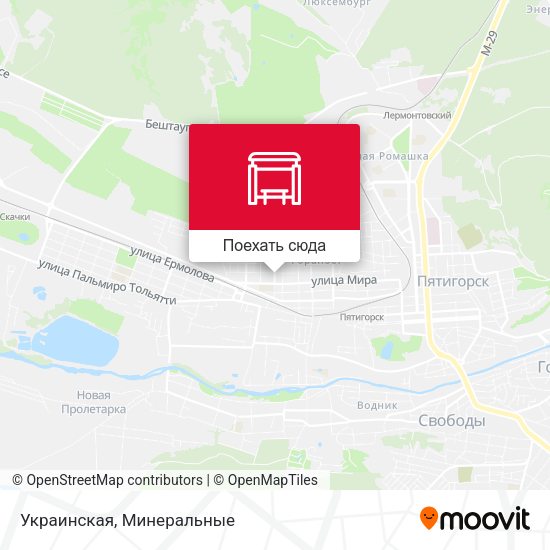 Карта Украинская