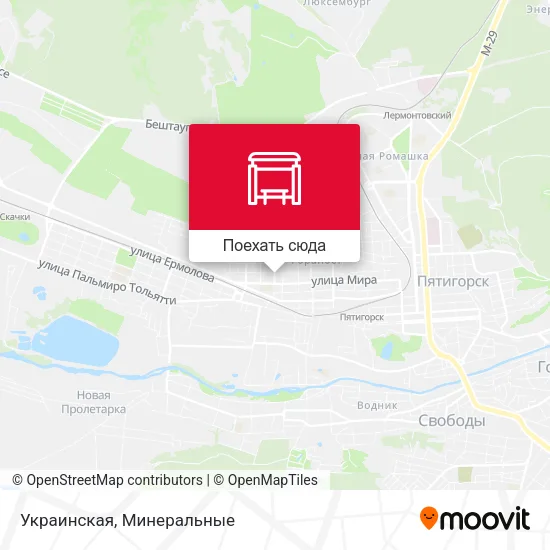 Карта Украинская