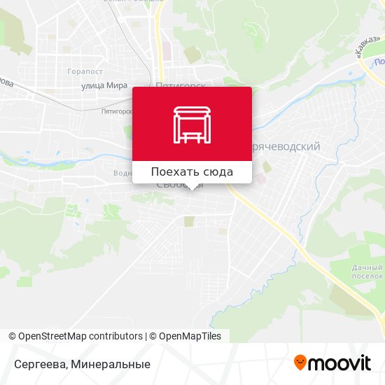 Карта Сергеева