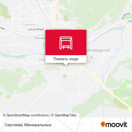Карта Сергеева