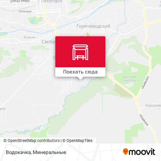 Карта Водокачка